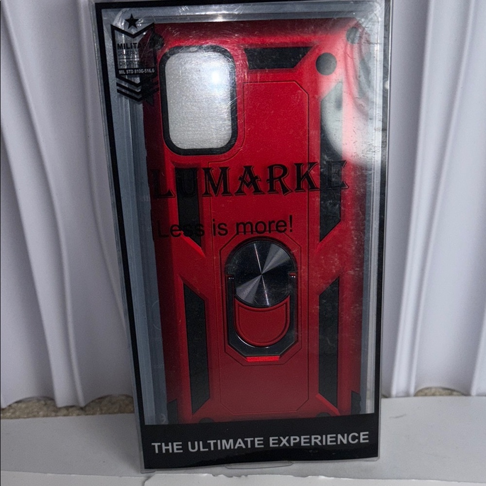 Lumarke Iphone 11 Red Phone Case - Ultimate Protection NWT